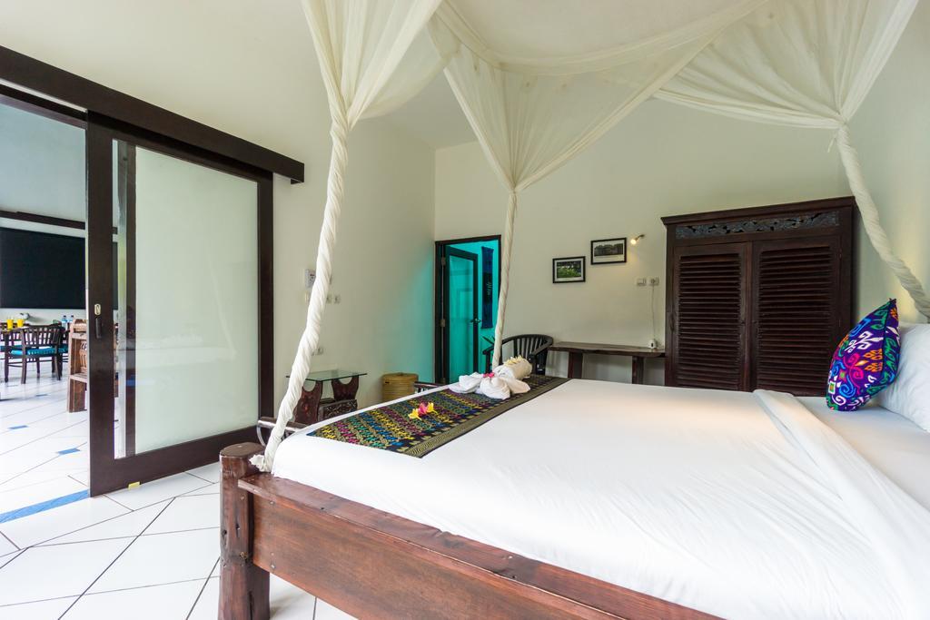 Ambary House Gili Trawangan- 2 Bedroom Private Villa, Pool Exterior foto